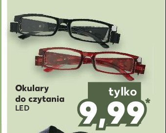 Kaufland Okulary do czytania z diodami led oferta
