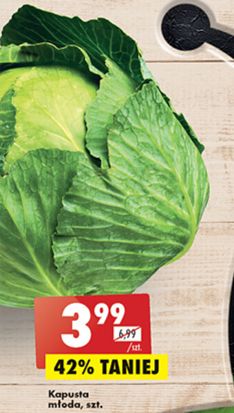Biedronka Kapusta młoda, szt. oferta