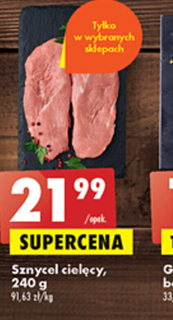 Biedronka Sznycel cielęcy, 240 g oferta