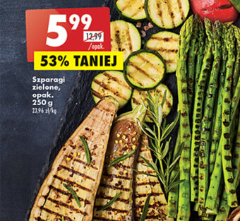 Biedronka Szparagi zielone, opak. 250 g oferta