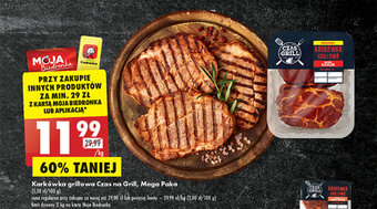 Biedronka Karkówka grillowa Czas na Grill, Mega Paka 1kg oferta