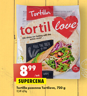 Biedronka Tortilla pszenna Tortilove, 720 g oferta