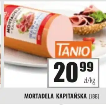 Społem Szczecin MORTADELA KAPITAŃSKA (JBB] 1kg oferta