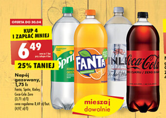 Biedronka Napój gazowany, 1,75l oferta