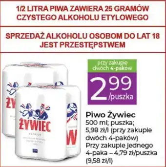 Stokrotka Express Piwo Żywiec 500 ml; puszka; oferta