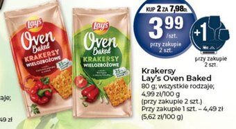 Stokrotka Express Krakersy Lay's Oven Baked 80 g oferta