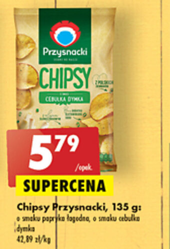 Biedronka Chipsy Przysnacki, 135 g: oferta
