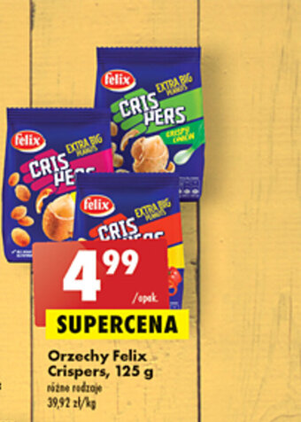 Biedronka Orzeszki ziemne Felix, 380 g oferta