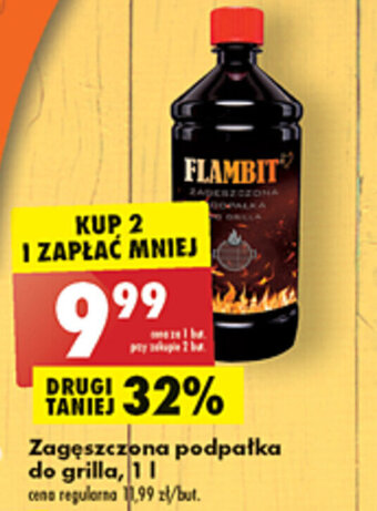 Biedronka Zagęszczona podpałka do grilla, 1l oferta