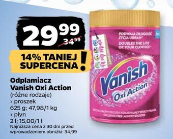 Netto Odplamiacz vanish oxi action oferta