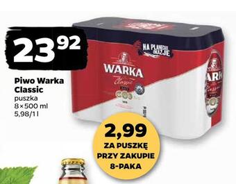 Netto Piwo warka classic oferta