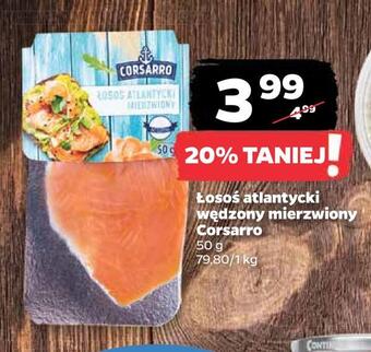 Netto Łosoś atlantycki wędzony mierzwiony corsarro oferta