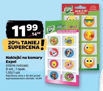 Naklejki na komary expel