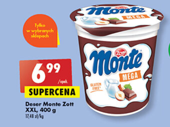 Biedronka Deser Monte Zott XXL, 400 g oferta
