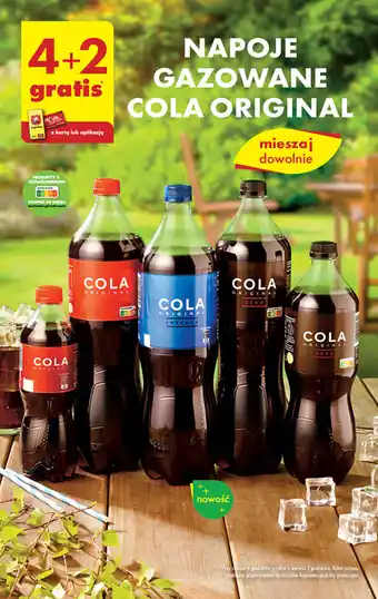 Biedronka NAPOJE GAZOWANE COLA ORIGINAL oferta