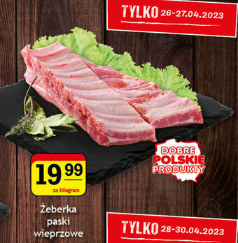 Gram Market Żeberka paski wieprzowe 1kg oferta