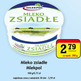 Gram Market Mleko zsiadłe Mlekpol 380g oferta