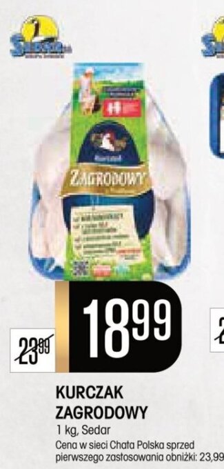 KURCZAK ZAGRODOWY 1 kg, Sedar