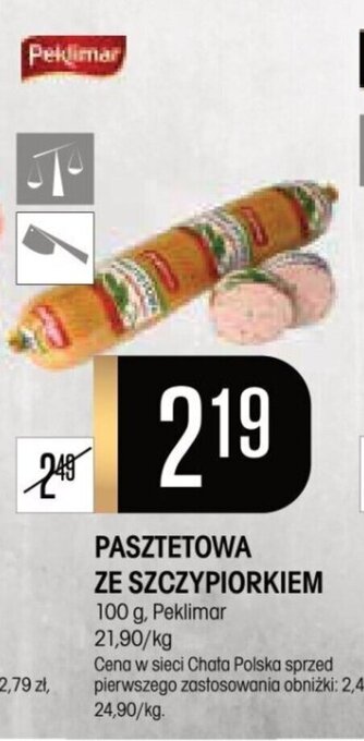 PASZTETOWA ZE SZCZYPIORKIEM 100 g