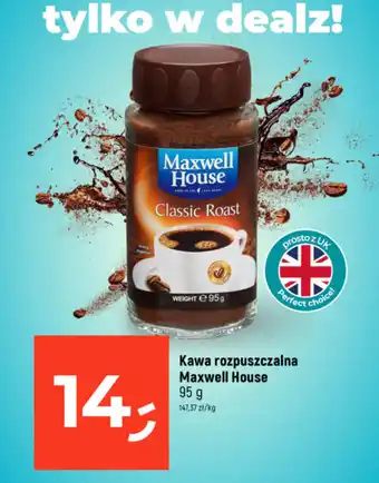 Dealz Maxwell House Kawa rozpuszczalna 95 g oferta