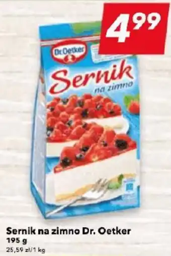 Lewiatan Sernik na zimno Dr. Oetker 195 g oferta