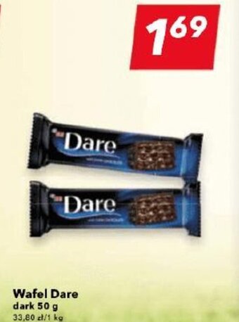 Lewiatan Wafel Dare dark 50 g oferta