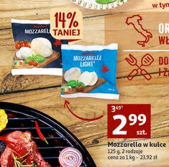 Auchan Mozzarella light oferta