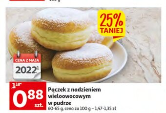Auchan Pączek wieloowocowy oferta