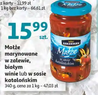 Auchan Małze w białym winie oferta