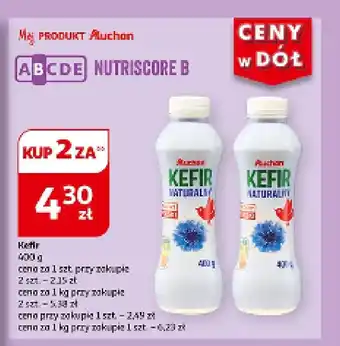 Auchan Kefir naturalny oferta