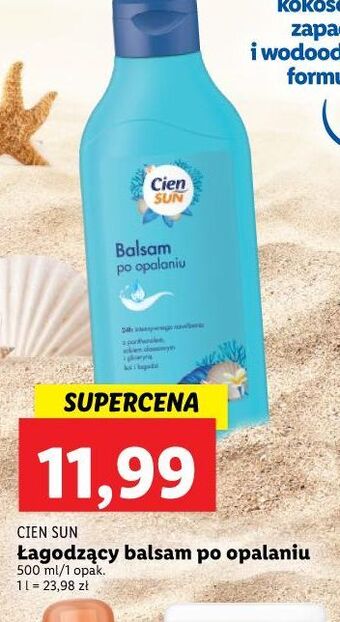 Lidl Balsam po opalaniu cien sun oferta
