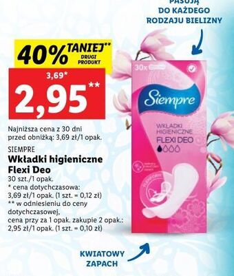 Lidl Wkładki flexi deo siempre oferta