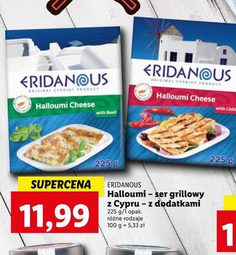 Lidl Ser halloumi z chilli eridanous oferta