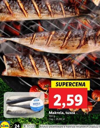 Lidl Makrela tusza oferta