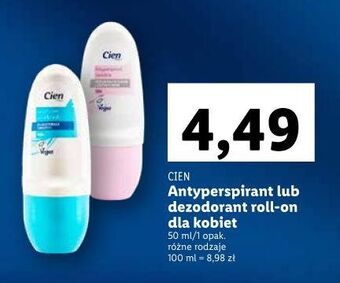 Lidl Dezodorant sensitive cien oferta