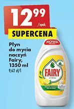Biedronka Płyn do mycia naczyń lemon fairy oferta