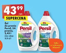 Biedronka Żel do prania deep clean lavender persil active gel oferta
