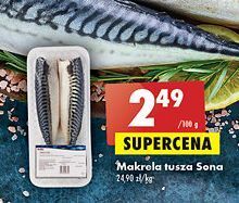 Biedronka Makrela tusza sona oferta