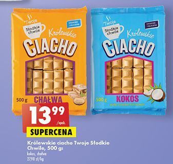 Biedronka Królewskie ciacho chałwa twoje słodkie chwile oferta