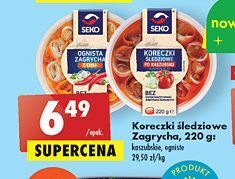 Biedronka Ognista zagrycha z chilli seko oferta