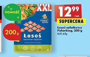 Biedronka Łosoś sałatkowy fisher king oferta