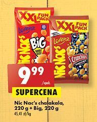 Biedronka Orzeszki big lorenz nic nac's oferta