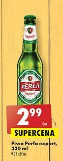 Biedronka Piwo perła export oferta