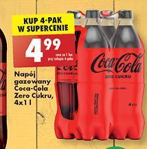 Biedronka Napój coca-cola zero oferta