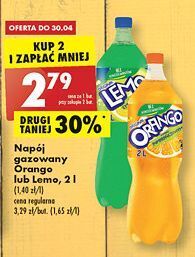 Biedronka Napój o smaku limonki lemo oferta