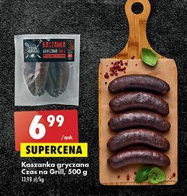 Biedronka Kaszanka gryczana czas na grill oferta