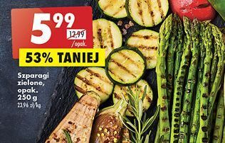Biedronka Szparagi zielone oferta