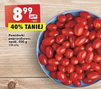 Biedronka Pomidory papryczkowe czerwone oferta