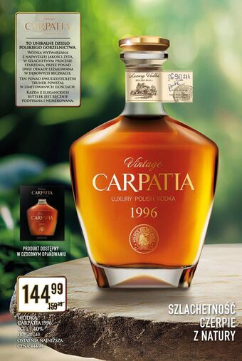 Dino Wódka carpatia vintage 1996 oferta