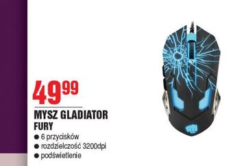 Mysz optyczna dla graczy gladiator fury